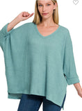 What Dreams Are Made Of - 3/4 V- Neck Sweater