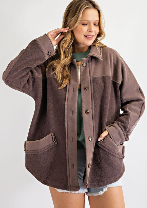 Easel-Search For Joy Shacket