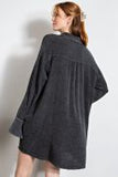 Easel- Day Dreaming - Mineral Washed Dress- Smoke