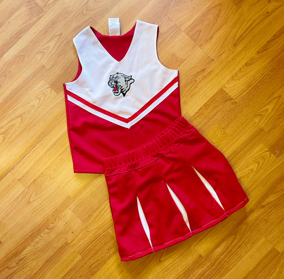 Cheersuit with Pleated Skirt - South Pontotoc